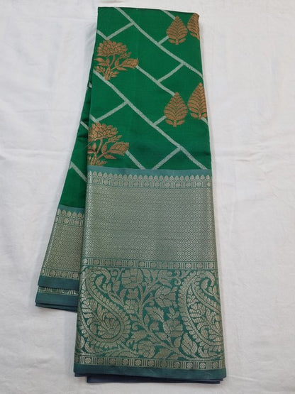 Kanchipuram Blended Semi Fancy Silk Saree 169 – Kanchipuram Lakshaya Silks