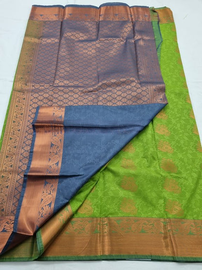 Kanchipuram Blended Semi Fancy Silk Saree 172 – Kanchipuram Lakshaya Silks