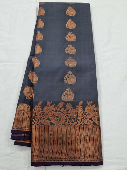 Kanchipuram Blended Semi Fancy Silk Saree 174 – Kanchipuram Lakshaya Silks