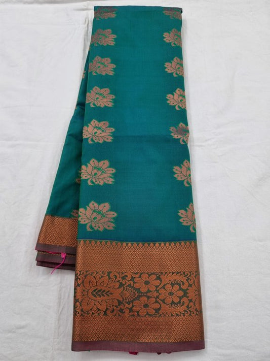 Kanchipuram Blended Semi Fancy Silk Saree 175