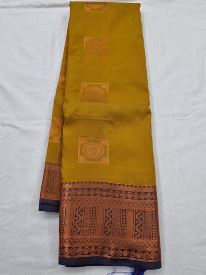 Kanchipuram Blended Semi Fancy Silk Saree 176 – Kanchipuram Lakshaya Silks