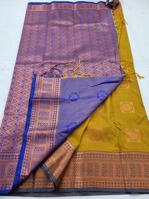 Kanchipuram Blended Semi Fancy Silk Saree 176