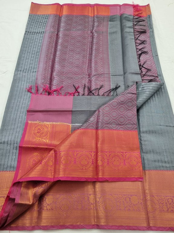 Kanchipuram Blended Semi Fancy Silk Saree 177