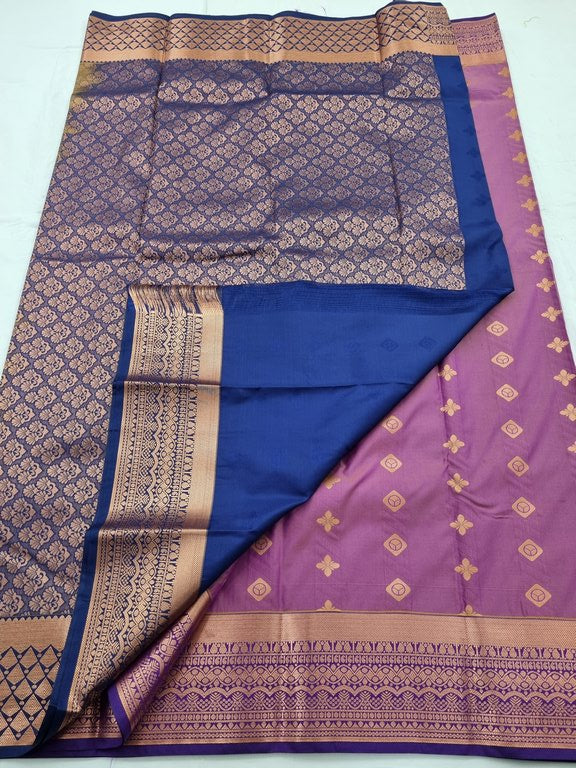 Kanchipuram Blended Semi Fancy Silk Saree 181