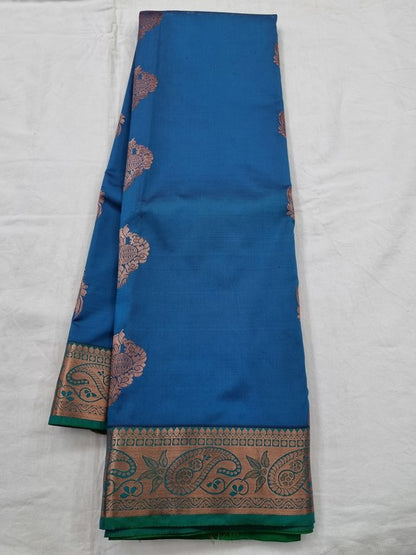 Kanchipuram Blended Semi Fancy Silk Saree 183 – Kanchipuram Lakshaya Silks