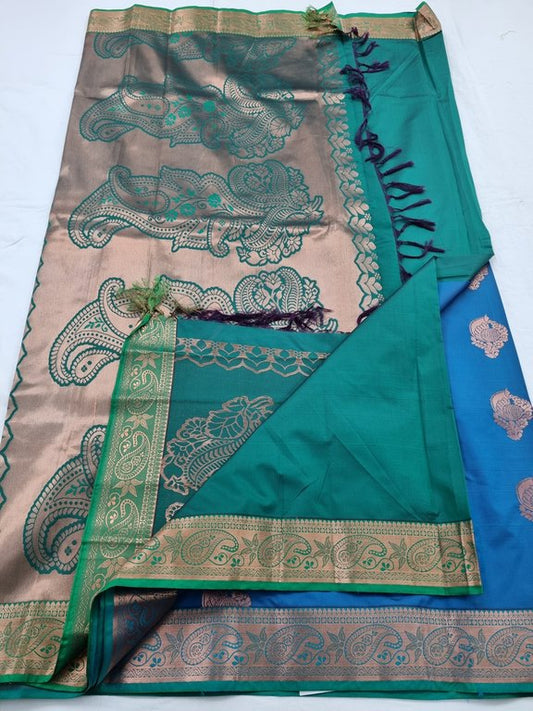 Kanchipuram Blended Semi Fancy Silk Saree 183