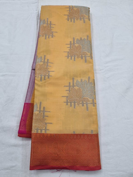 Kanchipuram Blended Semi Fancy Silk Saree 185