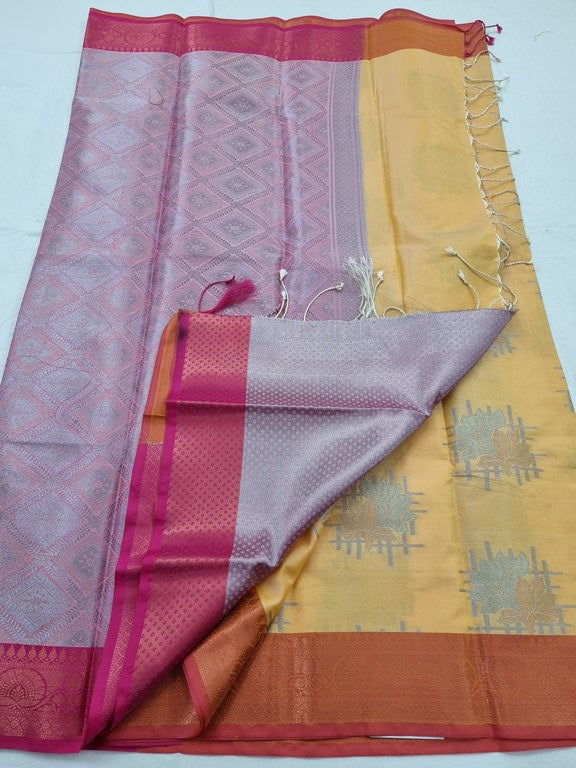 Kanchipuram Blended Semi Fancy Silk Saree 185