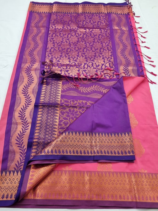 Kanchipuram Blended Semi Fancy Silk Saree 187
