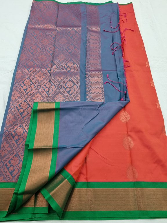 Kanchipuram Blended Semi Fancy Silk Saree 189