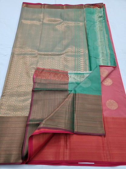 Kanchipuram Blended Semi Fancy Silk Saree 193 – Kanchipuram Lakshaya Silks