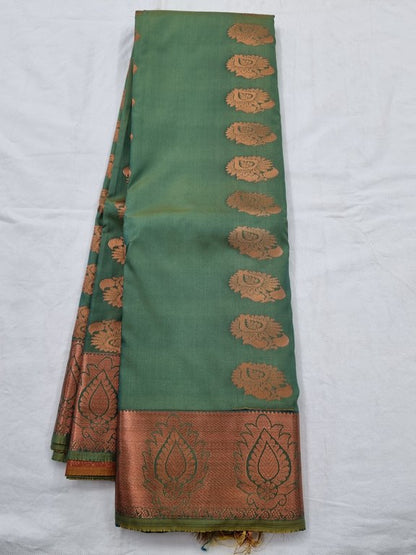 Kanchipuram Blended Semi Fancy Silk Saree 194 – Kanchipuram Lakshaya Silks