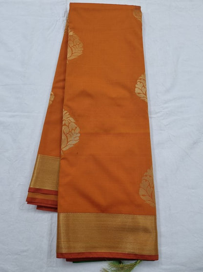 Kanchipuram Blended Semi Fancy Silk Saree 201 – Kanchipuram Lakshaya Silks