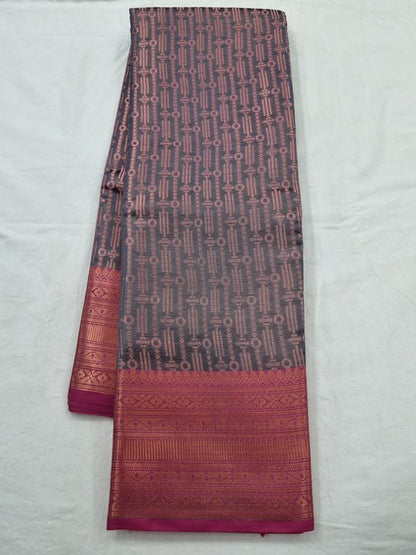 Kanchipuram Blended Semi Fancy Silk Saree 202 – Kanchipuram Lakshaya Silks