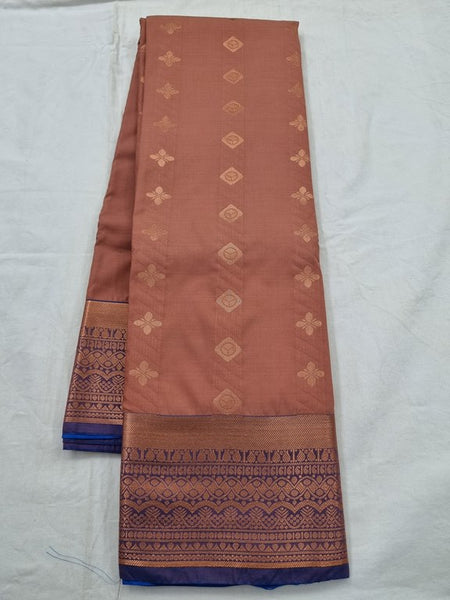 Kanchipuram Blended Semi Fancy Silk Saree 204