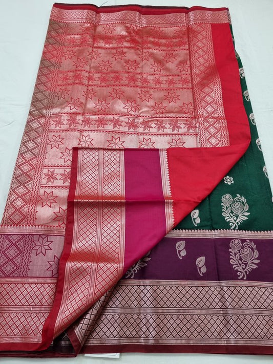 Kanchipuram Blended Semi Fancy Silk Saree 213