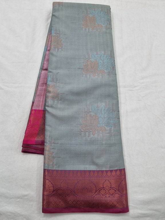 Kanchipuram Blended Semi Fancy Silk Saree 219