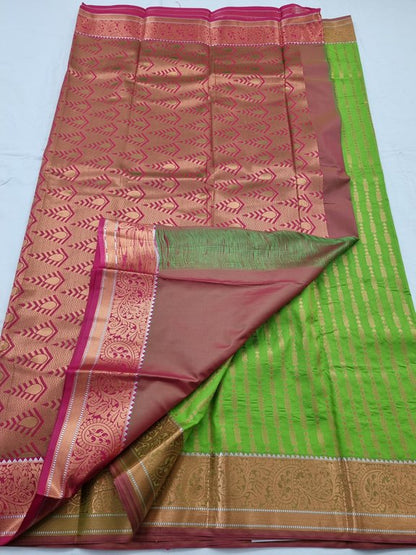 Kanchipuram Blended Semi Fancy Silk Saree 223 – Kanchipuram Lakshaya Silks