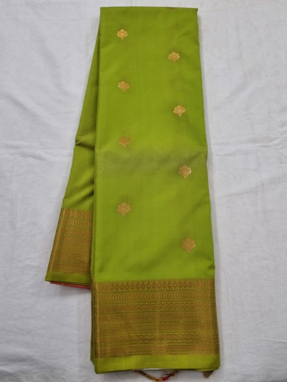 Kanchipuram Blended Semi Fancy Silk Saree 229 – Kanchipuram Lakshaya Silks
