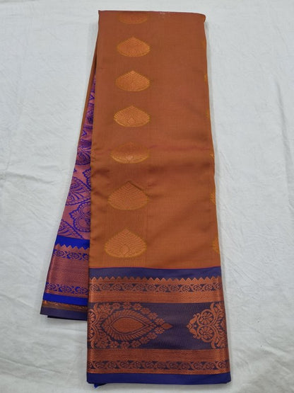 Kanchipuram Blended Semi Fancy Silk Saree 234 – Kanchipuram Lakshaya Silks