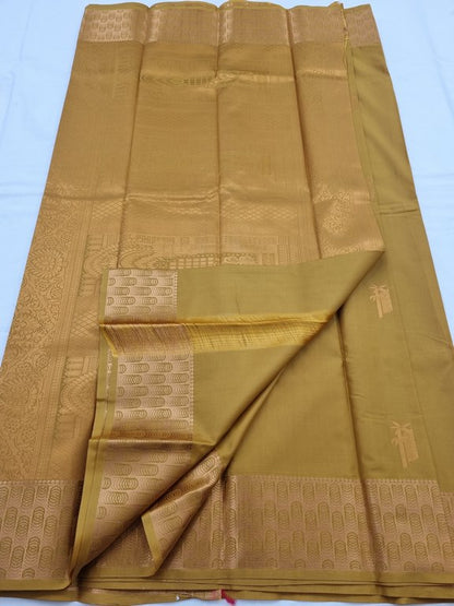 Kanchipuram Blended Semi Fancy Silk Saree 236 – Kanchipuram Lakshaya Silks