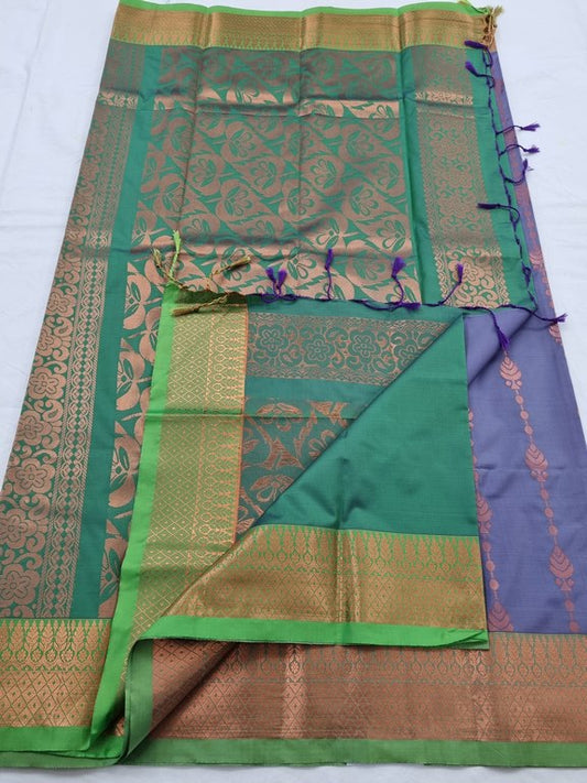 Kanchipuram Blended Semi Fancy Silk Saree 244