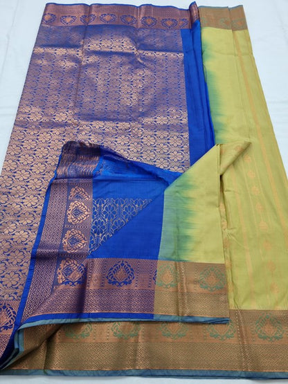 Kanchipuram Blended Semi Fancy Silk Saree 246 – Kanchipuram Lakshaya Silks
