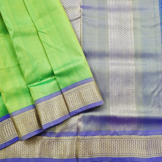 Kanchipuram Traditional 9 Yards Pure Silk Saree 037