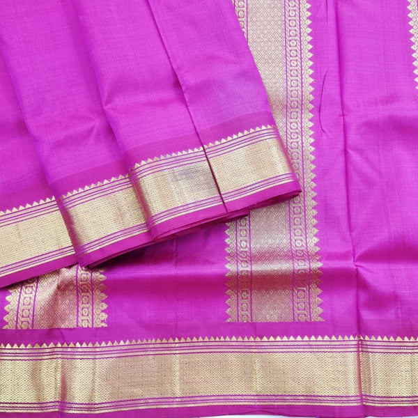 Kanchipuram Traditional 9 Yards Pure Silk Saree 042