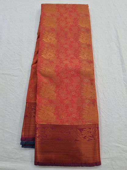 Kanchipuram Blended Semi Fancy Silk Saree 251 – Kanchipuram Lakshaya Silks