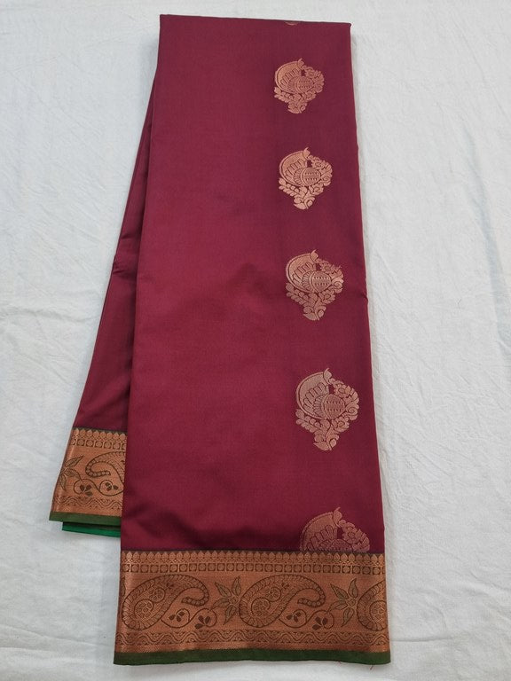 Kanchipuram Blended Semi Fancy Silk Saree 252
