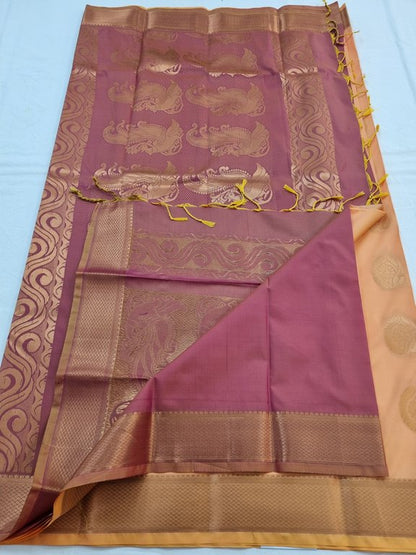Kanchipuram Blended Semi Fancy Silk Saree 260 – Kanchipuram Lakshaya Silks