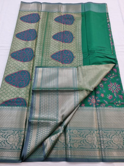 Kanchipuram Blended Semi Fancy Silk Saree 261 – Kanchipuram Lakshaya Silks