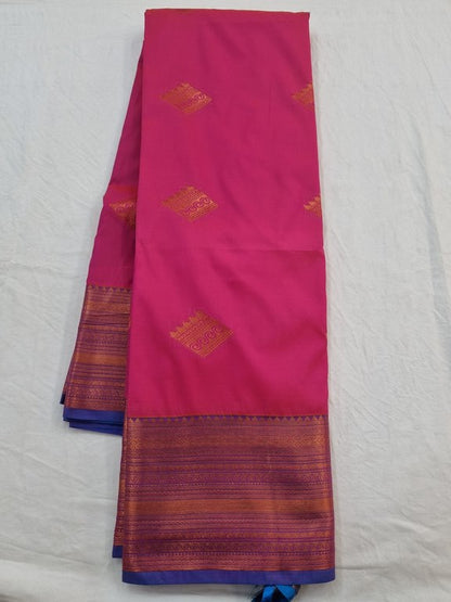 Kanchipuram Blended Semi Fancy Silk Saree 264 – Kanchipuram Lakshaya Silks