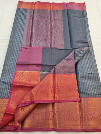 Kanchipuram Blended Semi Fancy Silk Saree 265 – Kanchipuram Lakshaya Silks