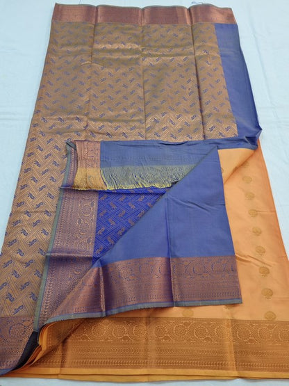 Kanchipuram Blended Semi Fancy Silk Saree 271 – Kanchipuram Lakshaya Silks
