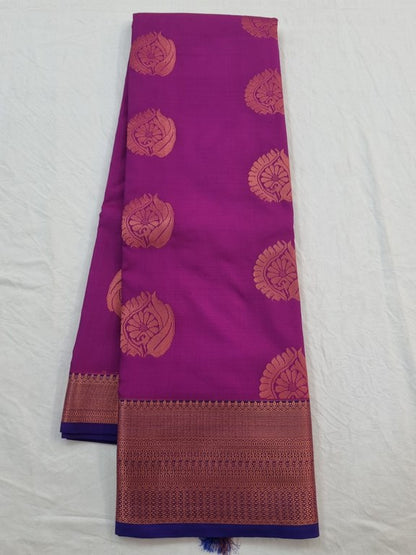 Kanchipuram Blended Semi Fancy Silk Saree 272 – Kanchipuram Lakshaya Silks