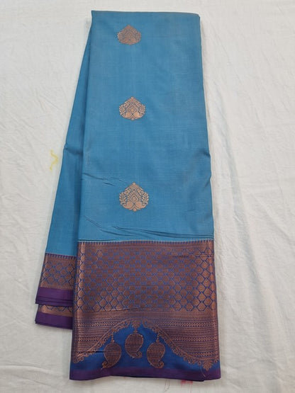 Kanchipuram Blended Semi Fancy Silk Saree 274 – Kanchipuram Lakshaya Silks