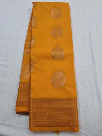 Kanchipuram Blended Semi Fancy Silk Saree 277 – Kanchipuram Lakshaya Silks