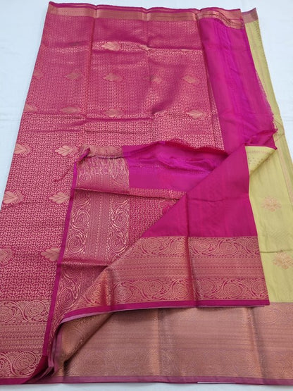 Kanchipuram Blended Semi Fancy Silk Saree 280 – Kanchipuram Lakshaya Silks