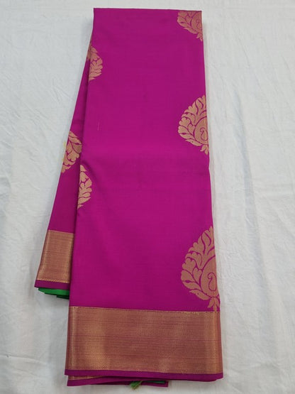 Kanchipuram Blended Semi Fancy Silk Saree 281 – Kanchipuram Lakshaya Silks