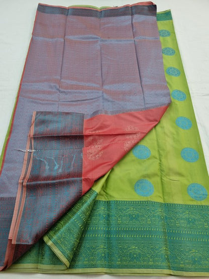 Kanchipuram Blended Semi Fancy Silk Saree 284 – Kanchipuram Lakshaya Silks