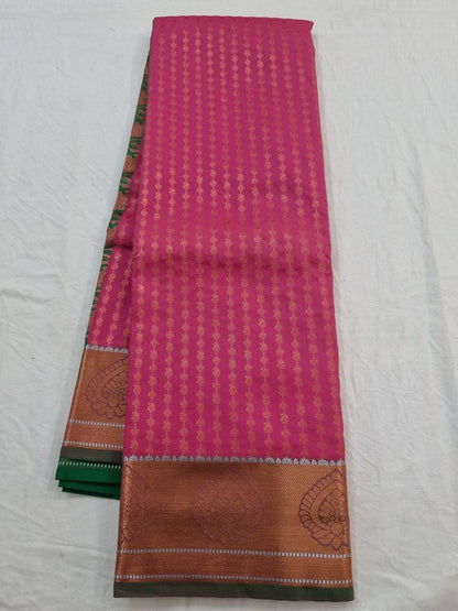 Kanchipuram Blended Semi Fancy Silk Saree 285 – Kanchipuram Lakshaya Silks