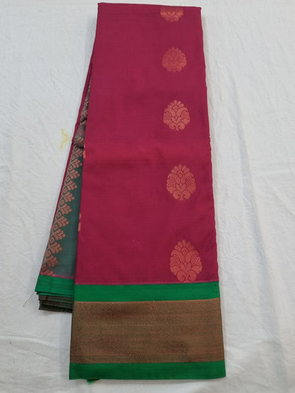 Kanchipuram Blended Semi Fancy Silk Saree 287 – Kanchipuram Lakshaya Silks