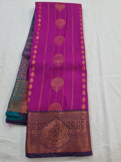 Kanchipuram Blended Semi Fancy Silk Saree 288 – Kanchipuram Lakshaya Silks