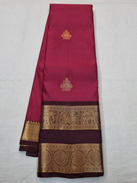 Kanchipuram Blended Semi Silk Sarees 678