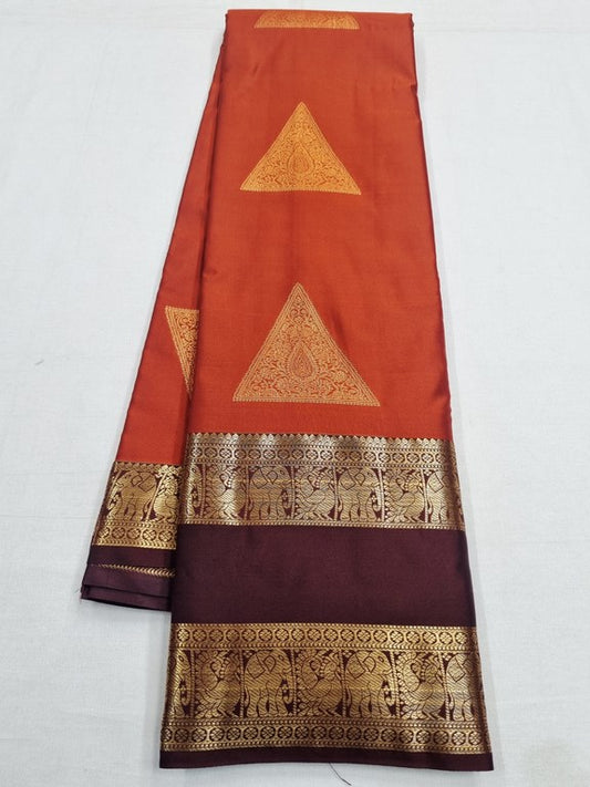 Kanchipuram Blended Bridal Silk Sarees 159