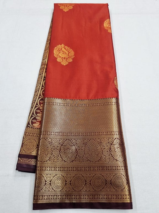 Kanchipuram Blended Fancy Silk Sarees 146