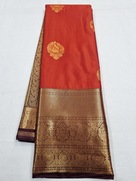 Kanchipuram Blended Fancy Silk Sarees 148