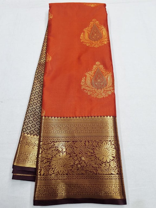 Kanchipuram Blended Fancy Silk Sarees 149